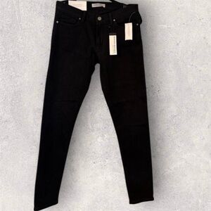 Banana Republic Jeans Skinny Ankle Denim Black 28L  NWT